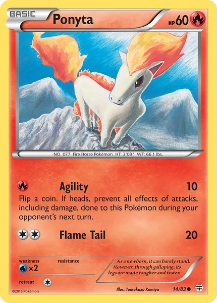 Ponyta card image