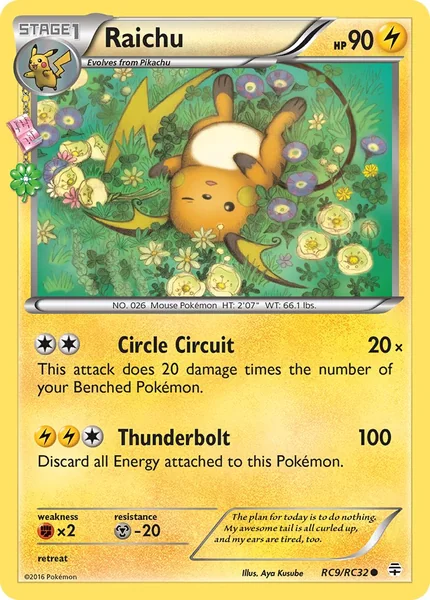 Raichu card image