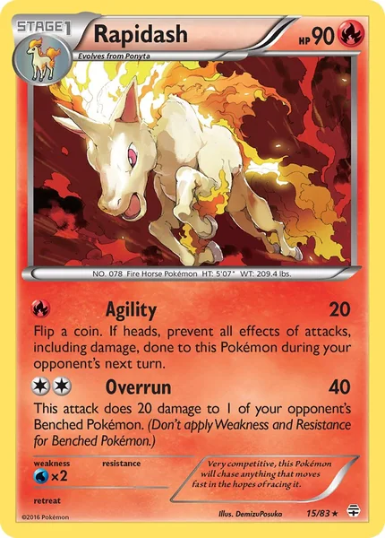 Rapidash card image