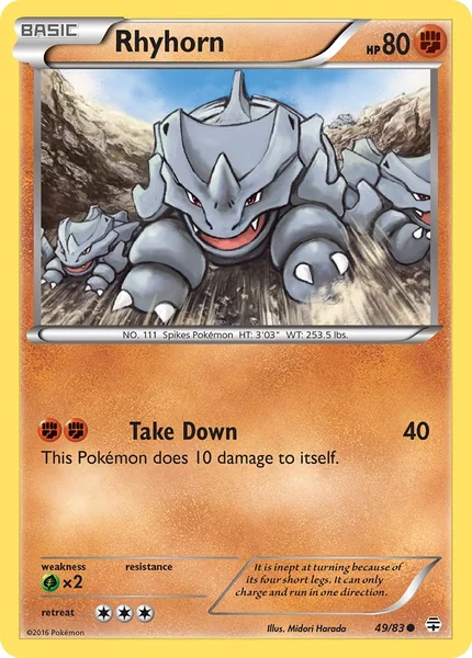 Rhyhorn card image