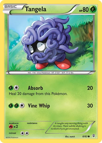 Tangela card image