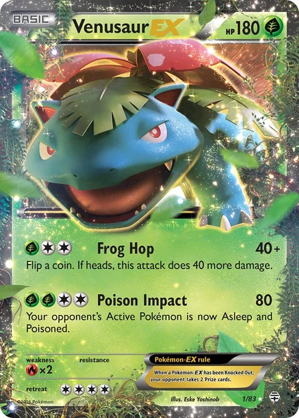 Venusaur EX card image