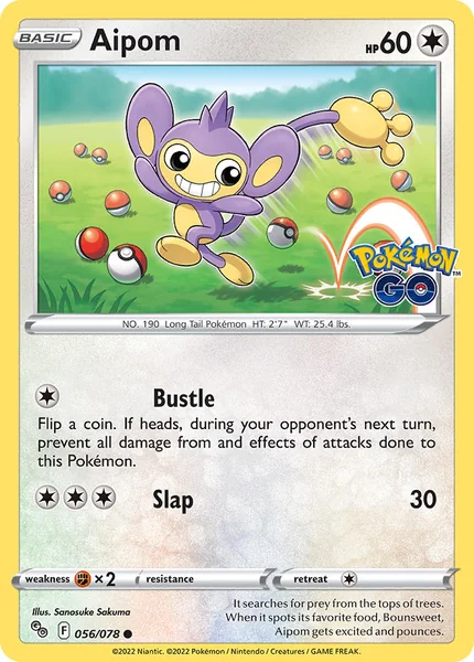 Aipom card image