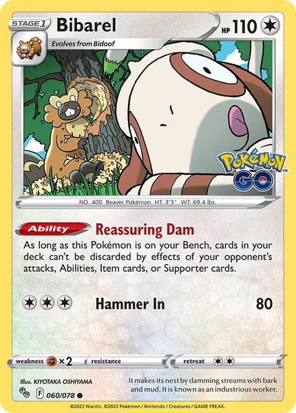 Bibarel card image
