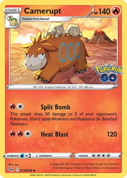 Camerupt card image