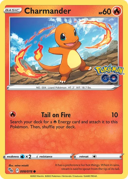 Charmander card image