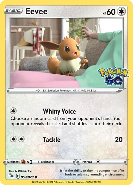 Eevee card image