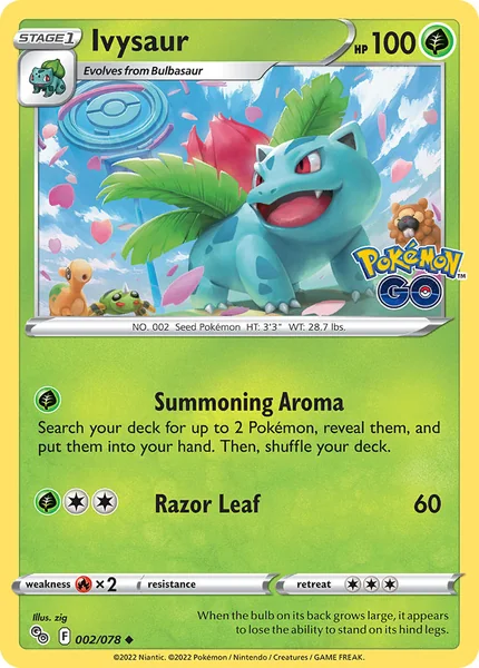 Ivysaur card image