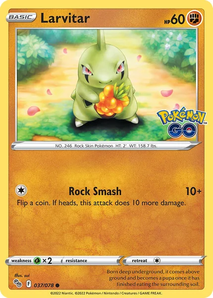 Larvitar card image