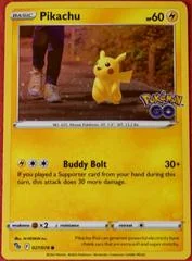 Pikachu card image
