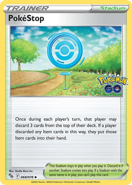 Pokestop card image