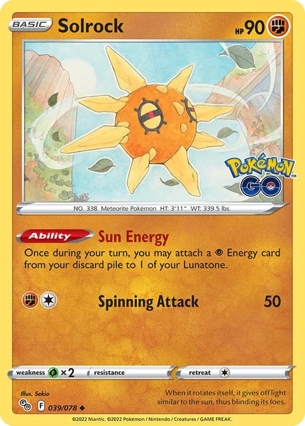Solrock card image