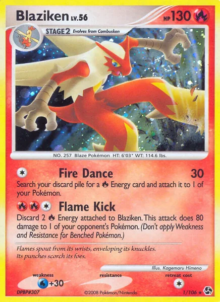 Blaziken card image