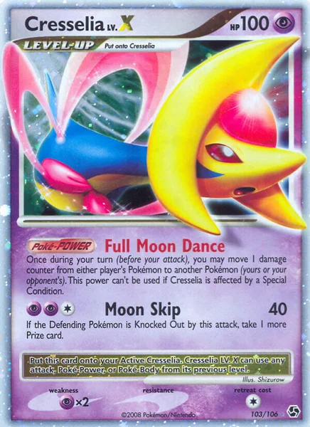 Cresselia LV. X card image