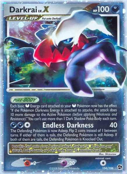 Darkrai LV. X card image