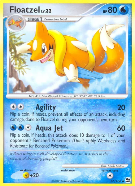 Floatzel card image