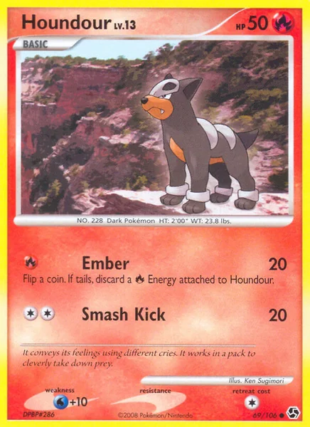 Houndour card image