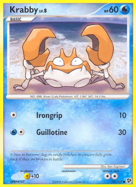 Krabby card image