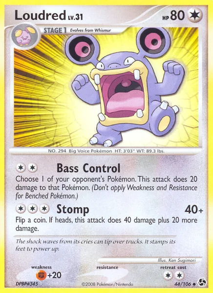Loudred card image