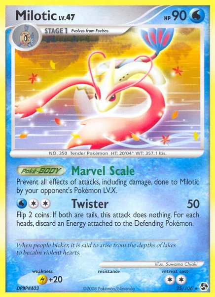 Milotic card image