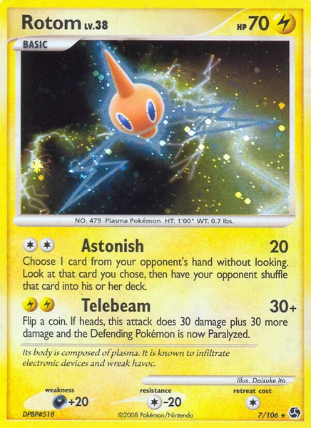 Rotom card image