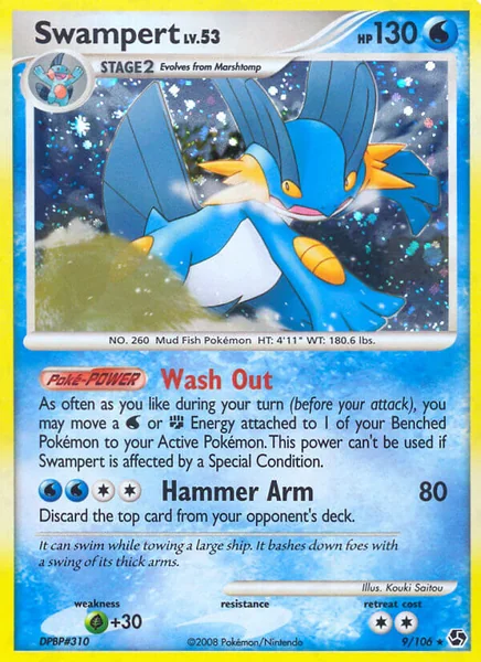 Swampert card image