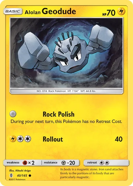 Alolan Geodude card image