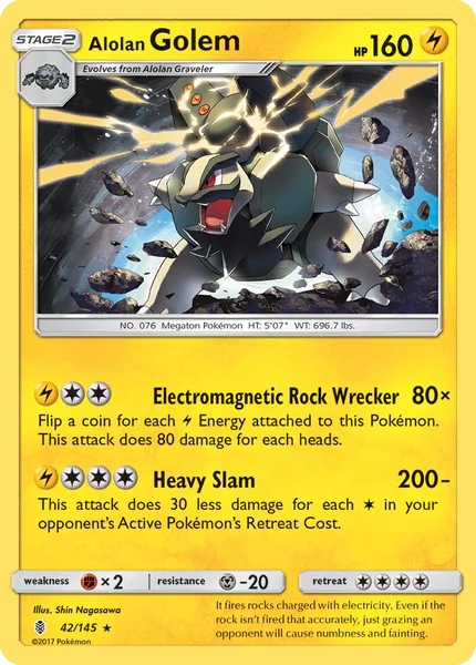 Alolan Golem card image