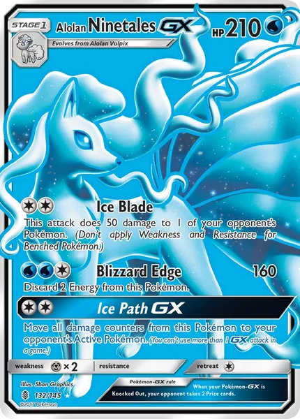 Alolan Ninetales GX card image