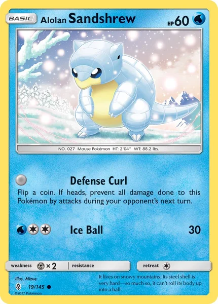 Alolan Sandshrew card image