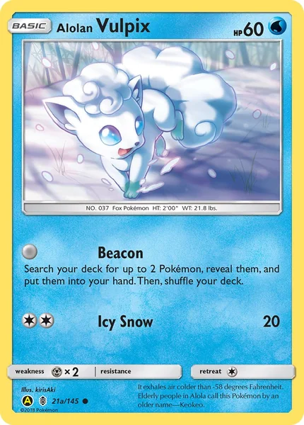 Alolan Vulpix card image