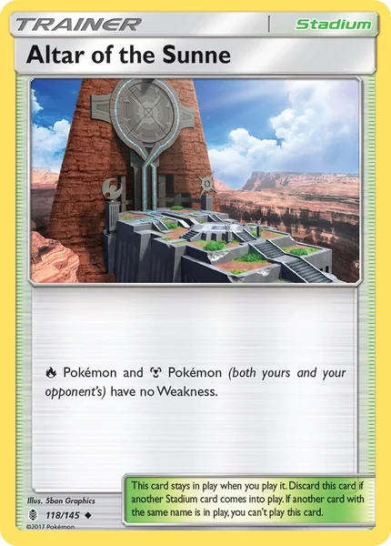 Altar of the Sunne card image