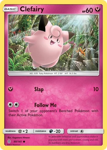 Clefairy card image