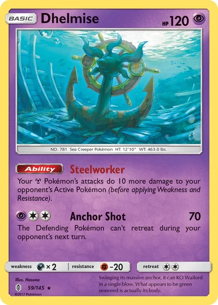 Dhelmise card image