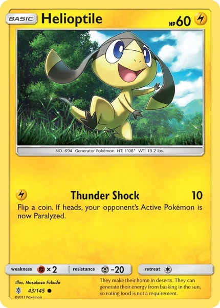 Helioptile card image