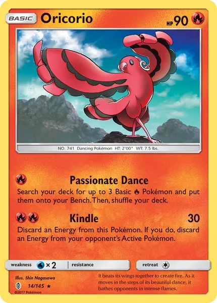 Oricorio card image