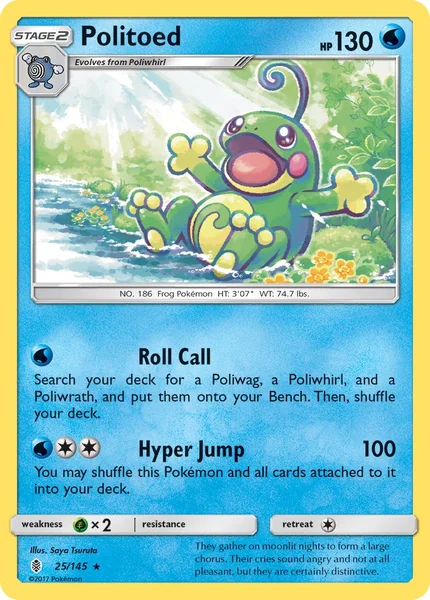 Politoed card image