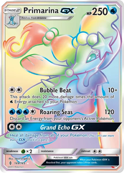 Primarina GX card image