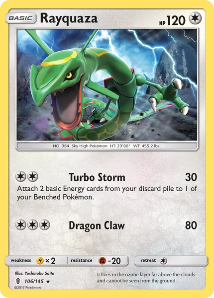 Rayquaza card image
