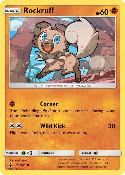Rockruff card image