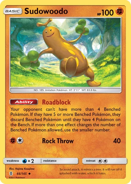 Sudowoodo card image