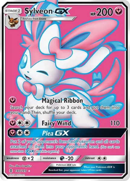 Sylveon GX card image