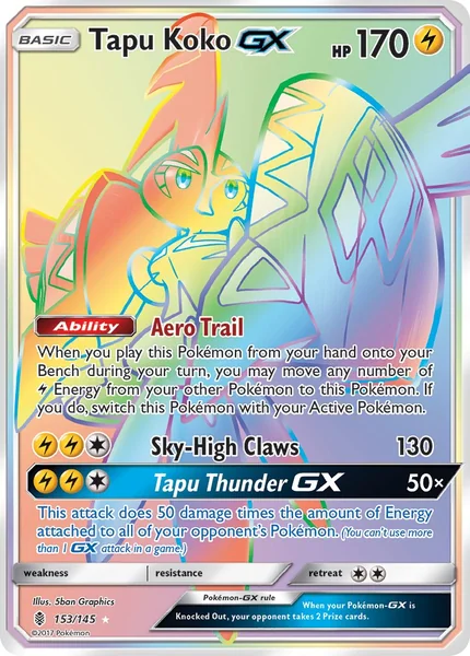 Tapu Koko GX card image