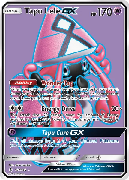 Tapu Lele GX card image