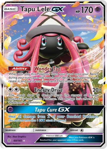 Tapu Lele GX card image