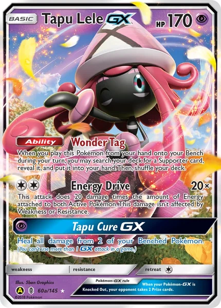 Tapu Lele GX card image