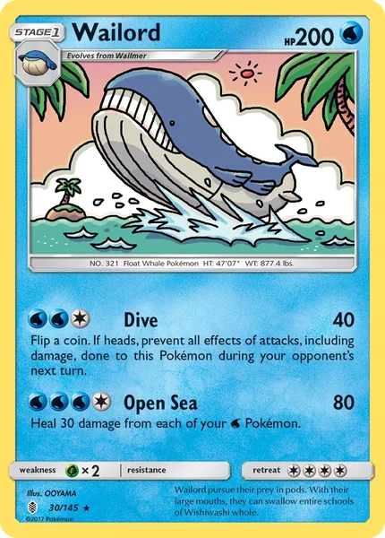 Wailord card image