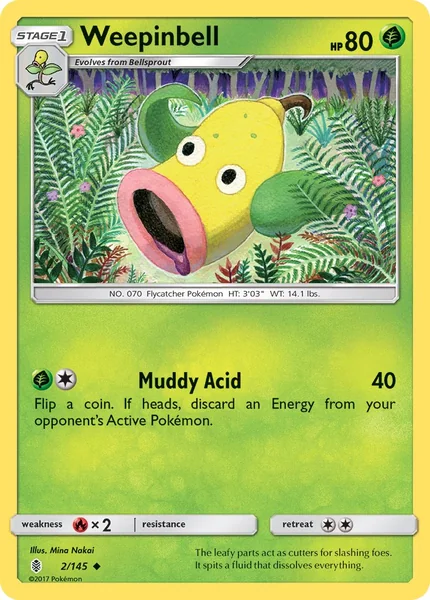 Weepinbell card image