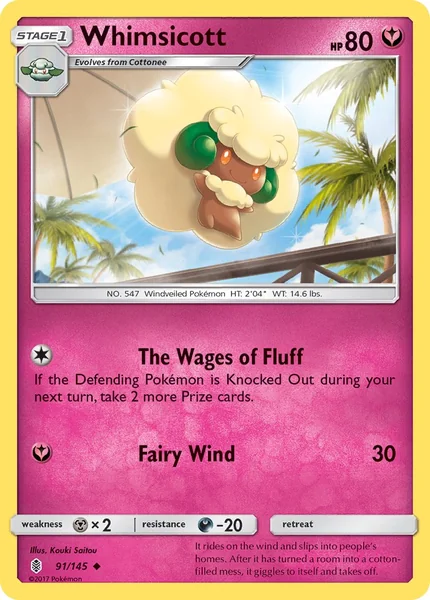 Whimsicott card image