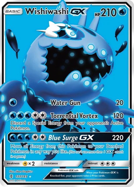Wishiwashi GX card image